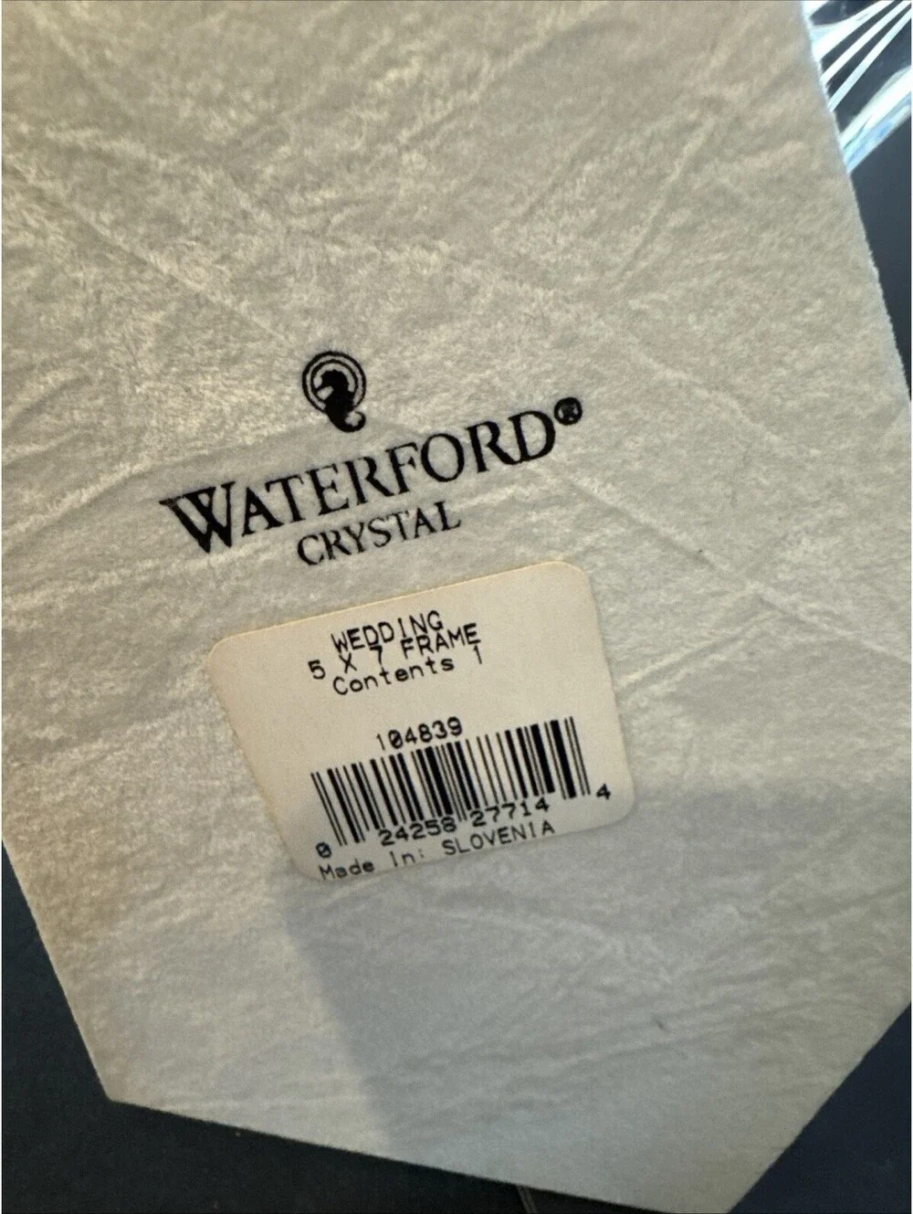 Waterford new crystal